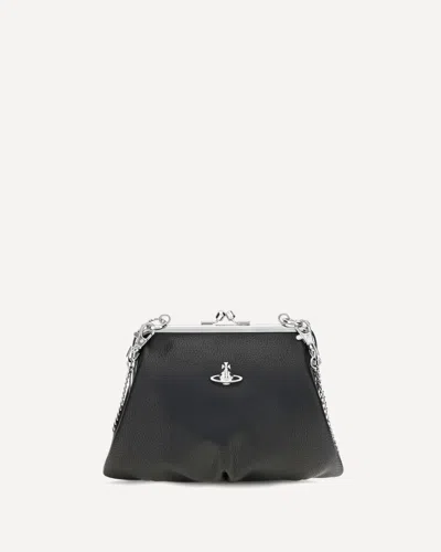 Vivienne Westwood Granny Frame Handbag In Black