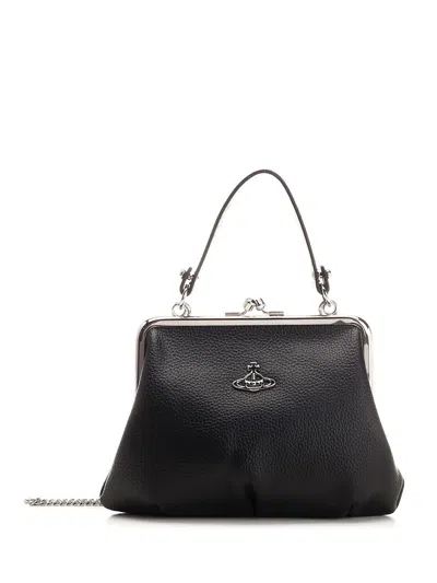 Vivienne Westwood Granny Frame Handbags Black