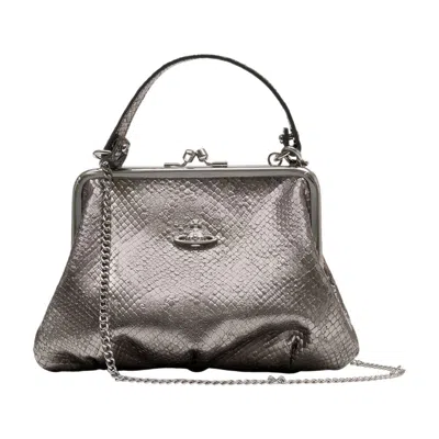 Vivienne Westwood Granny Frame Purse In Red