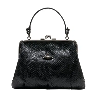 Vivienne Westwood Granny Frame Purse -  - Leather - Black