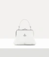 Vivienne Westwood Granny Frame Purse Mini Croc-embossed White One Size Women