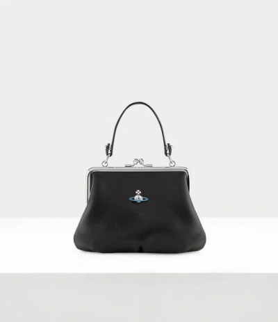 Vivienne Westwood Granny Frame Purse Nappa Leather Black