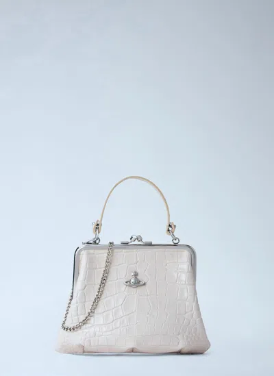 Vivienne Westwood Granny Frame Purse In Purple
