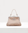 Vivienne Westwood Frame Purse In 126-vintage-pink-silver-hardware