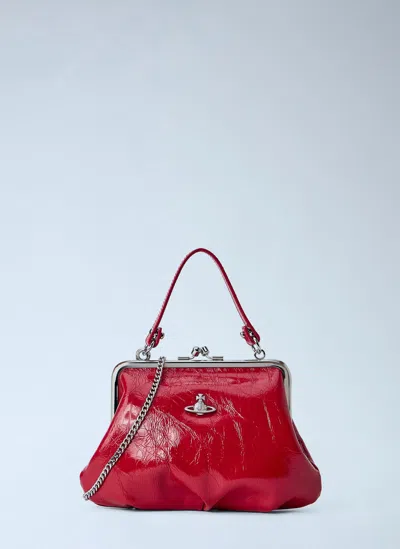 Vivienne Westwood Granny Frame Purse In Red
