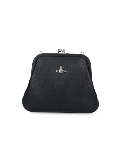 Vivienne Westwood Granny Frame Small Pouch - Black