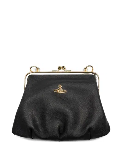 Vivienne Westwood Granny Frame Tote Bag In Black