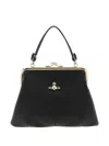 Vivienne Westwood Granny Frame Tote Bag In Black