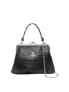 Vivienne Westwood Granny Handbag In Black