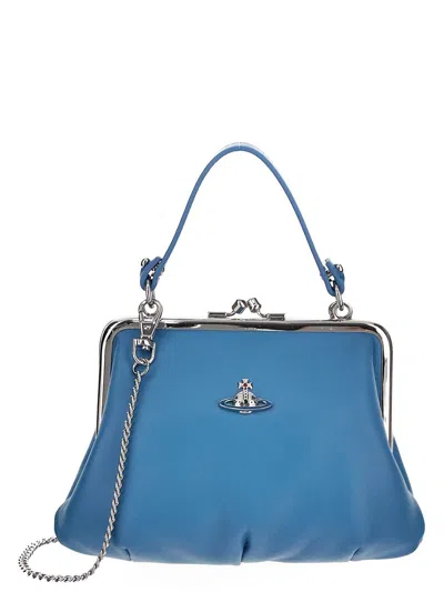 Vivienne Westwood Granny Purse In Blue