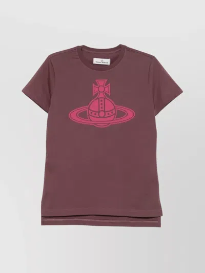 VIVIENNE WESTWOOD GRAPHIC ORB PRINT SHORT SLEEVE T-SHIRT