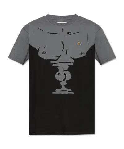 Vivienne Westwood Graphic-print Cotton T-shirt In Black