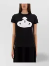 Vivienne Westwood Graphic Print Crew Neck Short Sleeve T-shirt In Black
