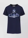 Vivienne Westwood Crew Neck Graphic Print Short Sleeves Top