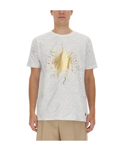 VIVIENNE WESTWOOD VIVIENNE WESTWOOD GRAPHIC PRINTED CREWNECK T-SHIRT