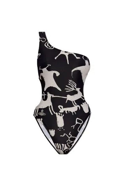 Vivienne Westwood Graphic Printed One In N401 Black