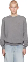 Vivienne Westwood Logo-embellished Virgin Wool Jersey With Classic Crew Neck In Aw24-p401