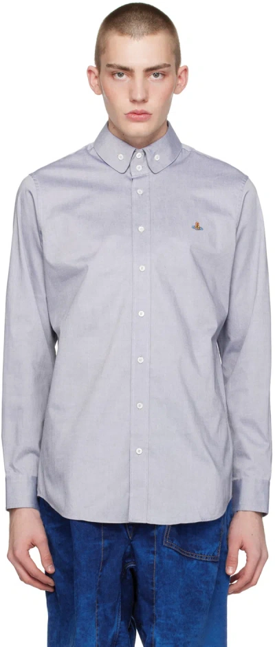 Vivienne Westwood Gray Krall Shirt In Grey