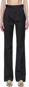 Vivienne Westwood Gray Ray Trousers In N404 Charcoal
