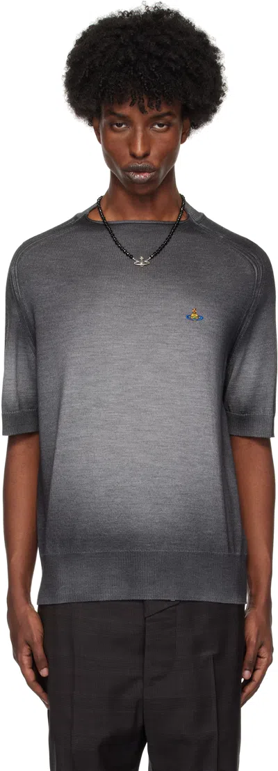 Vivienne Westwood Gray Sean T-shirt In Aw24-p401