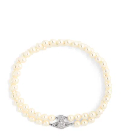 Vivienne Westwood Graziella Choker In Metallic