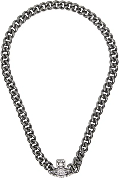 Vivienne Westwood Graziella Necklace In Silver