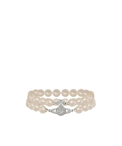 Vivienne Westwood Graziella Pearl Bracelet