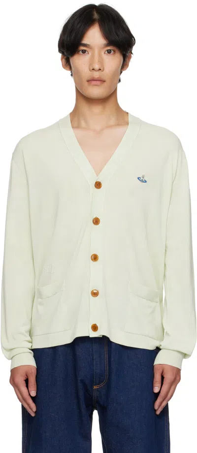 Vivienne Westwood Green Alex Cardigan In Neutral