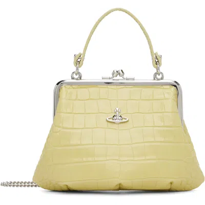 Vivienne Westwood Green Granny Frame Bag In M403 Lime Green