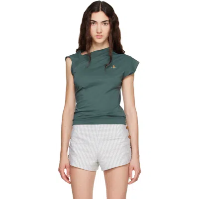 Vivienne Westwood Green Hebo Top