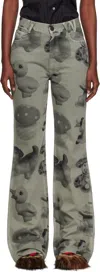Vivienne Westwood Ray 5 Pocket Jeans In Green