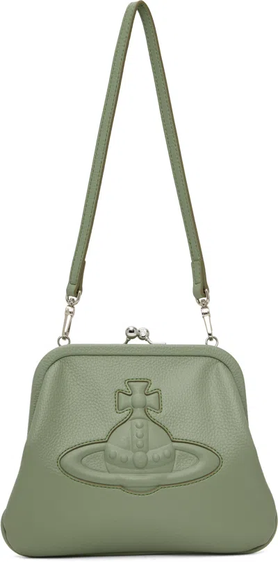 Vivienne Westwood Green Vivienne's Clutch In M40 Green
