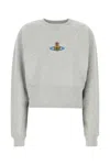 Shop Vivienne Westwood Grey Logo Sweatshirt