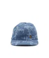 Vivienne Westwood Grid Baseball Cap In Blue