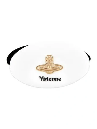 Pre-owned Vivienne Westwood Hair Tie In White