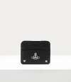 Vivienne Westwood Orb-plaque Card Holder In Black