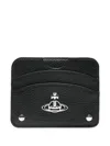 Vivienne Westwood Half Moon Card Holder Flat Accessories In Black