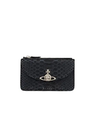 Vivienne Westwood Half Moon Card Pack In Black