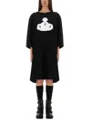 Vivienne Westwood Halftone Orb Isla T-shirt Dress In Black
