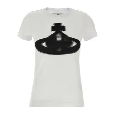 VIVIENNE WESTWOOD VIVIENNE WESTWOOD HALFTONE ORB PERU' T-SHIRT