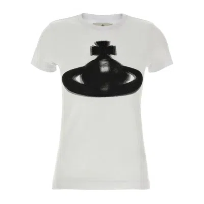 VIVIENNE WESTWOOD VIVIENNE WESTWOOD HALFTONE ORB PERU' T-SHIRT
