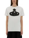 Vivienne Westwood Woman T-shirt White Size L Organic Cotton In White