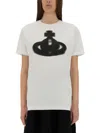 Vivienne Westwood Woman T-shirt White Size L Organic Cotton In White
