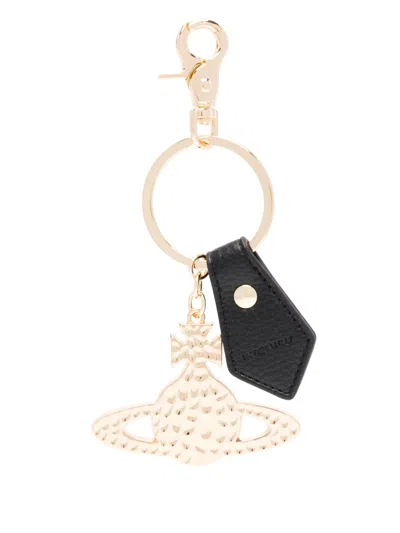 Vivienne Westwood Hammered Orb Keyring