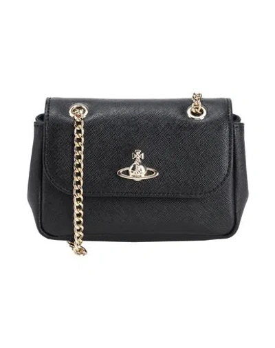 Vivienne Westwood Handbag Black Size - Cow Leather