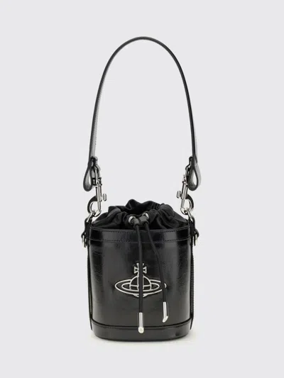 VIVIENNE WESTWOOD MINI BAG VIVIENNE WESTWOOD WOMAN COLOR BLACK,H62475002