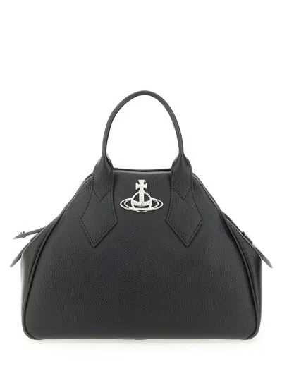 Vivienne Westwood Handbag "yasmine" Medium Unisex In Black