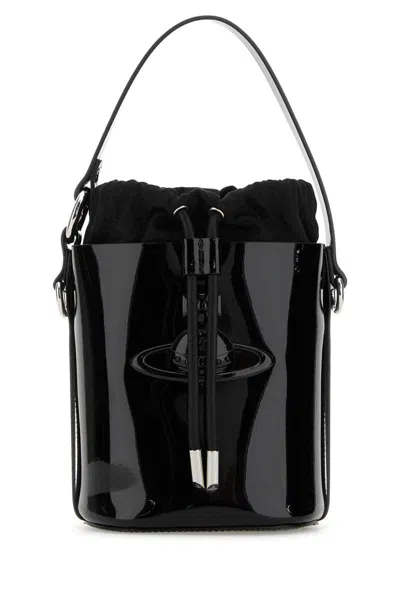 Vivienne Westwood Bucket Bags In Black