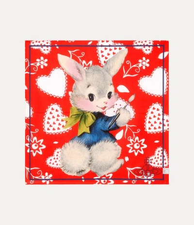 Vivienne Westwood Handkerchief Red Cotton Unisex