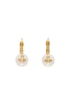 Vivienne Westwood Hanging Earrings In Yellow